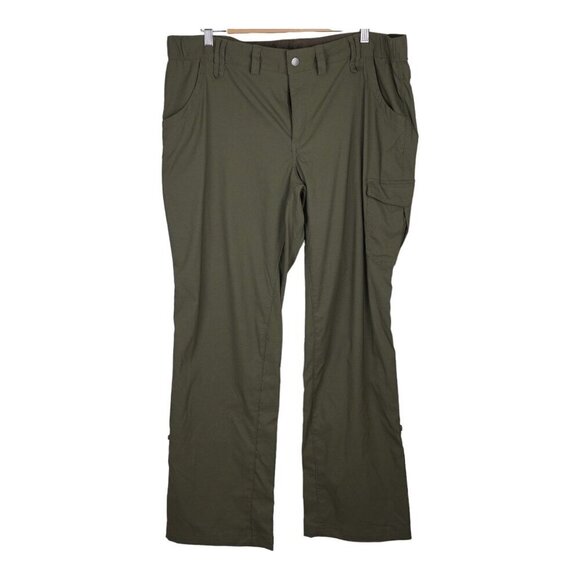 Duluth Trading Co Flexpedition Stretch Nylon Hiking Cargo Pants Mens 18x33 - Picture 1 of 8
